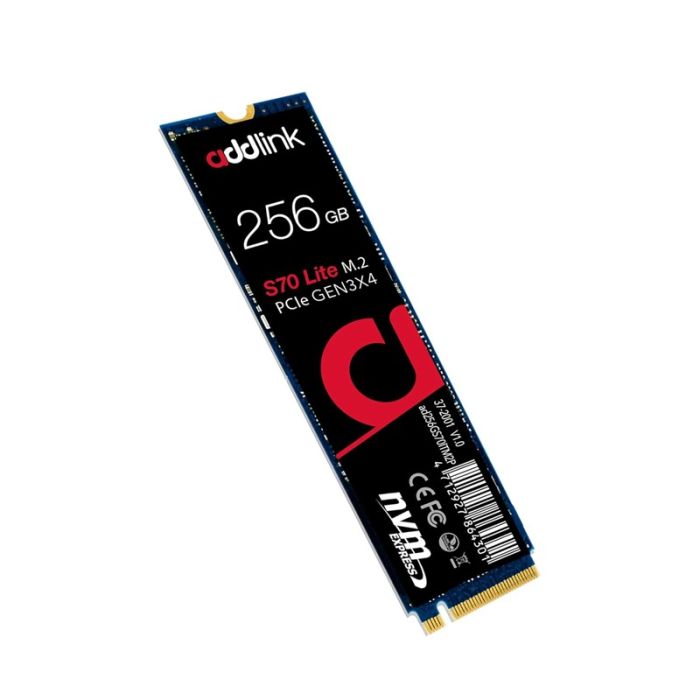 Disque Dur Interne ADDLINK S70 256Go SSD 2.5’’ M.2 2280 PCIe