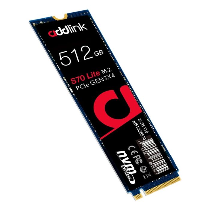 Disque Dur Interne ADDLINK S70 512Go SS M.2 2280 PCIe