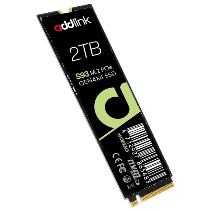 Disque Dur Interne ADDLINK S93 2 To SSD M.2 2280 PCIe NVMe