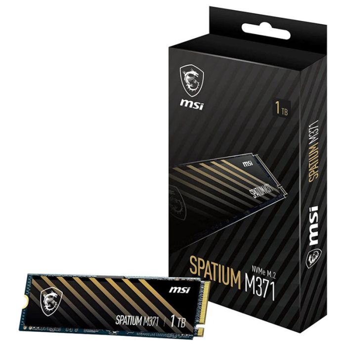 Disque Dur Interne MSI SPATIUM M371 1To SSD NVMe M.2