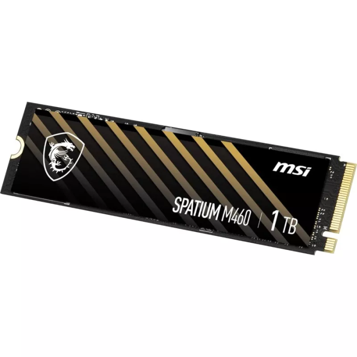 Disque Dur Interne MSI SPATIUM M460 1To SSD PCIe 4.0 NVMe M.2 