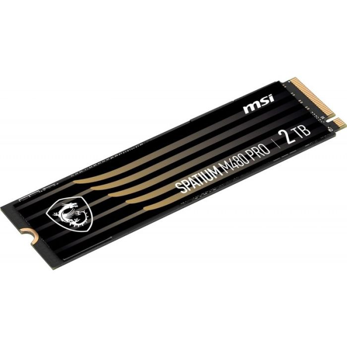 Disque Dur Interne MSI SPATIUM M480 PRO 2To PCIe 4.0 NVMe M.2 