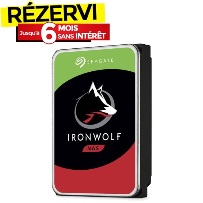 Disque Dur Interne SEAGATE IronWolf 8 To 3.5'' Pour NAS(ST8000VN004)