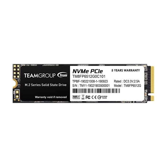 Disque Dur Interne TEAMGROUP MP33 256 Go SSD M.2 (TM8FP6256G0C101)