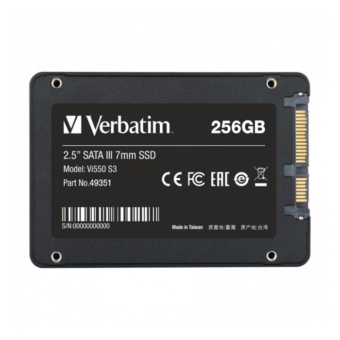 Disque Dur Interne VERBATIM Vi550 S3 1To SSD 2.5