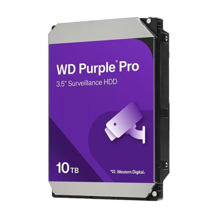 Disque Dur Interne WESTERN DIGITAL Purple 10 To Pour VidéoSurveillance