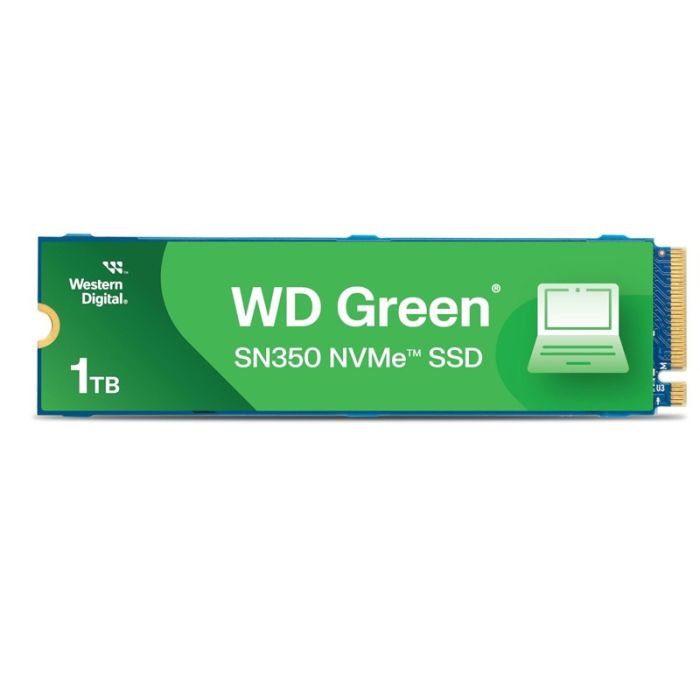 Disque Dur Interne WESTERN DIGITAL SN350 250Go SSD TLC NVMe - Vert