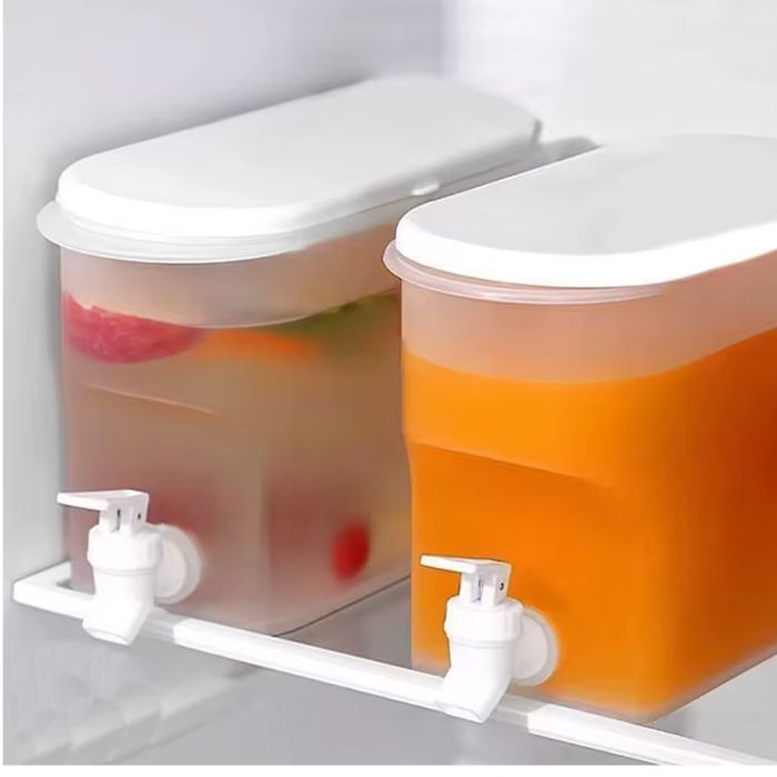 MallCreaty Lot De 2 Distributeurs Boissons Verre 4L Avec Robinet – Support Métal, Idéal Limonade, Thé Glacé, Jus Et Eau Fraîche