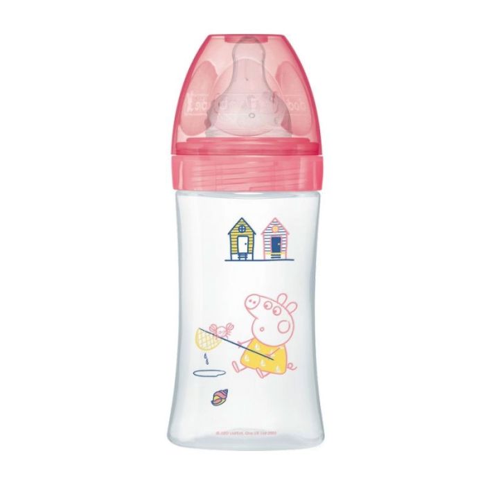 Biberon Initiation DODIE Licorne Rose - 270 ml