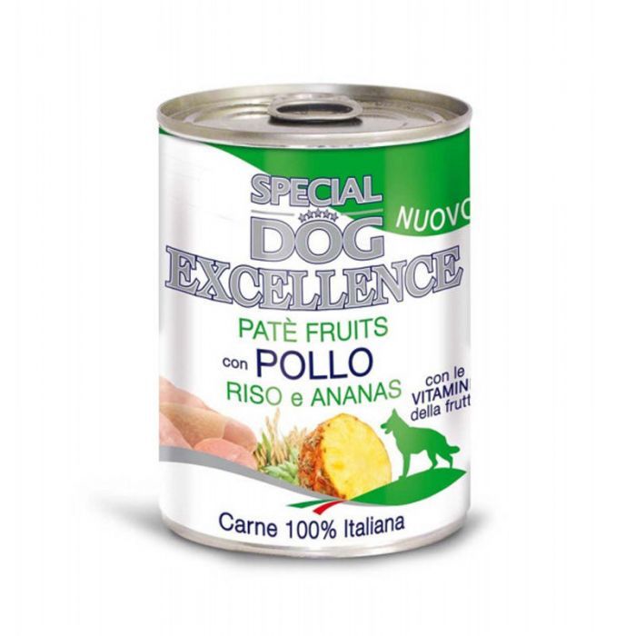 Fruits Pour Chien SPECIAL DOG Chic & Riz & Pin 400 gr