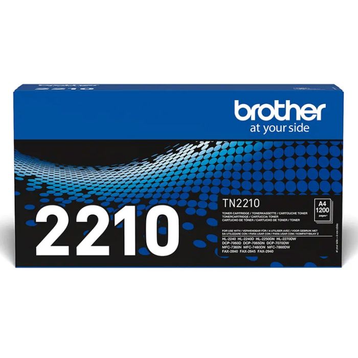 Toner Laser Original BROTHER TN-2210 - Noir(TN2210)