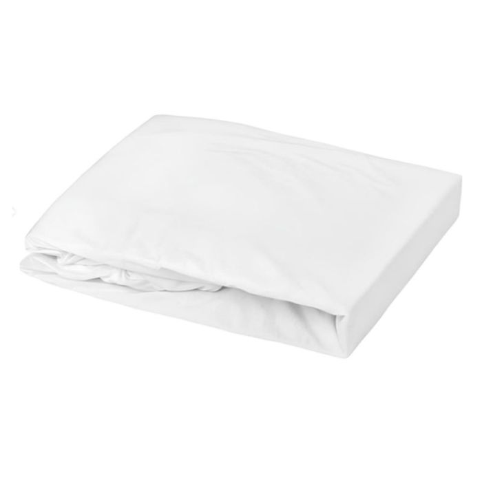 Drap Housse Coton KOALA 60 x 120 cm - Blanc