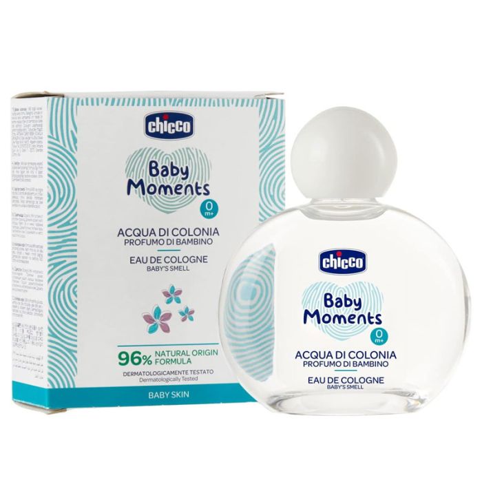 Eau De Cologne CHICCO Baby Moments Pour Bébé - 100ml