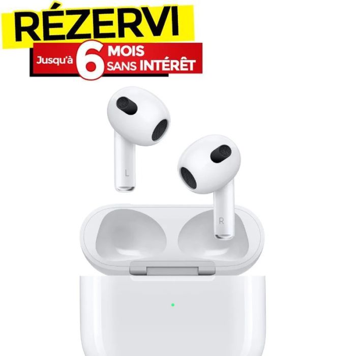 Écouteurs Sans Fil APPLE AirPods 3ème Génération - Blanc
