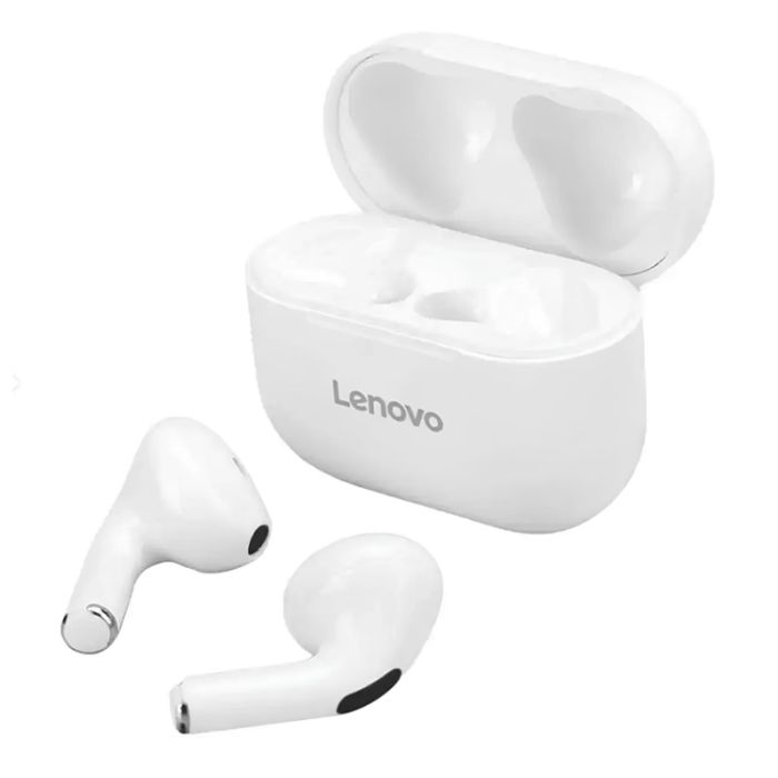 Écouteurs Sans Fil LENOVO LP40 Bluetooth - Blanc