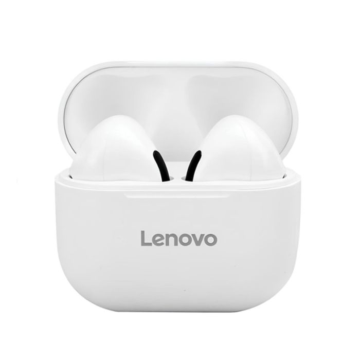 Écouteurs Sans Fil LENOVO LP40 Bluetooth - Blanc