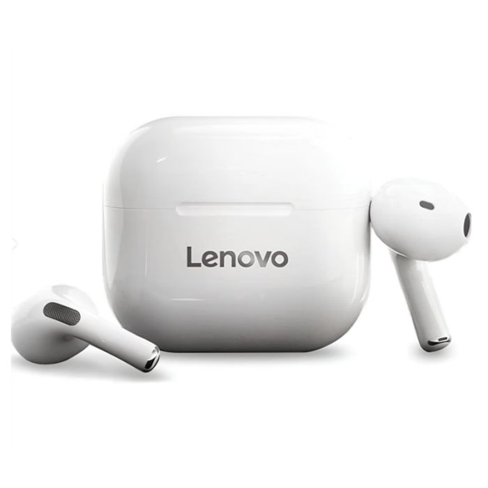 Écouteurs Sans Fil LENOVO LP40 Bluetooth - Blanc