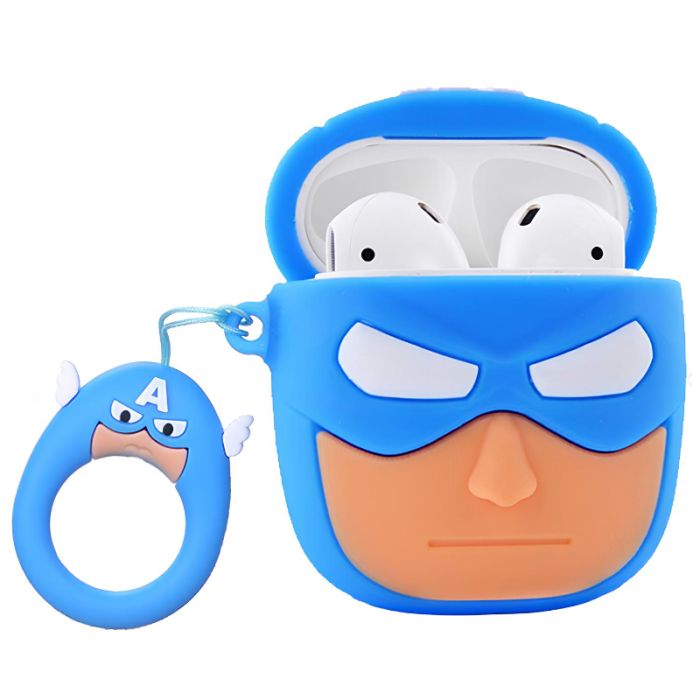 Écouteurs Sans Fil TWS-KR8000 Bluetooth - CAPTAIN AMERICA 