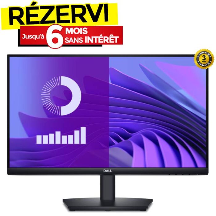 Ecran DELL E2425HS 23.8'' Full HD 75Hz