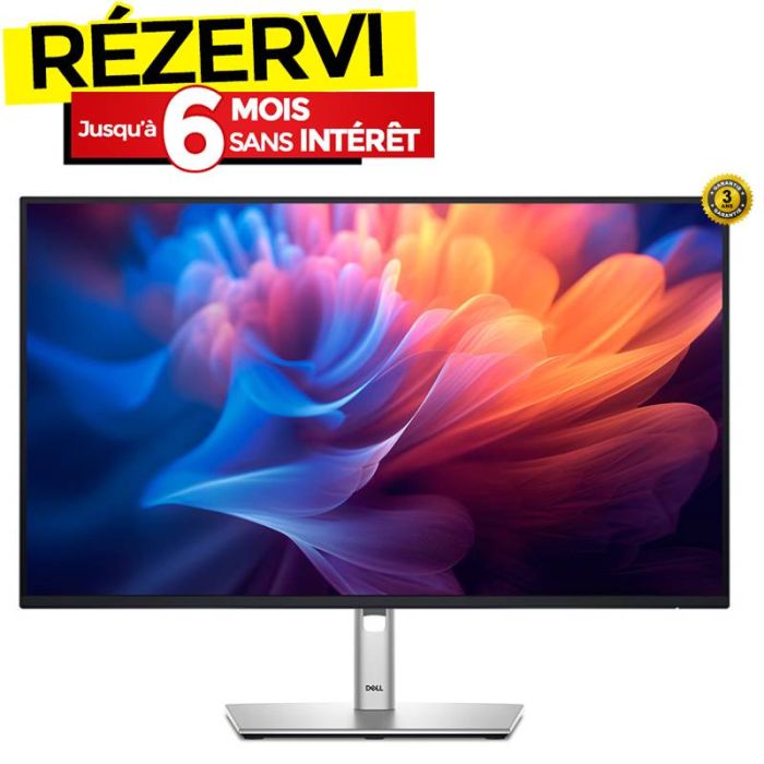 Ecran DELL P2725H 27'' Full HD IPS 100Hz - Silver