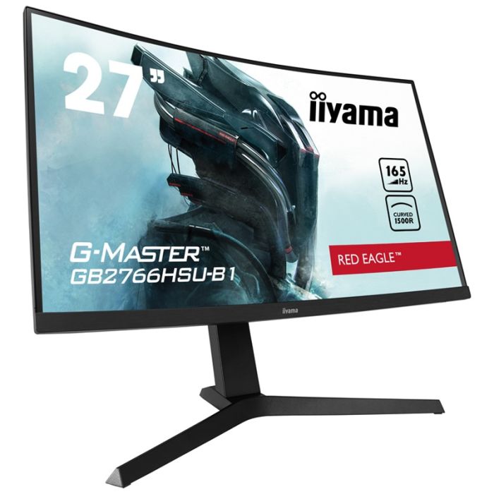 Ecran Gaming IIYAMA G-MASTER GB2766HSU-B1 27'' Full HD Incurvé 165Hz