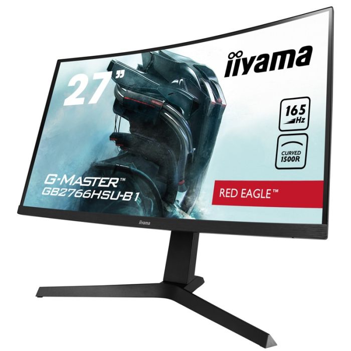 Ecran Gaming IIYAMA G-MASTER GB2766HSU-B1 27'' Full HD Incurvé 165Hz