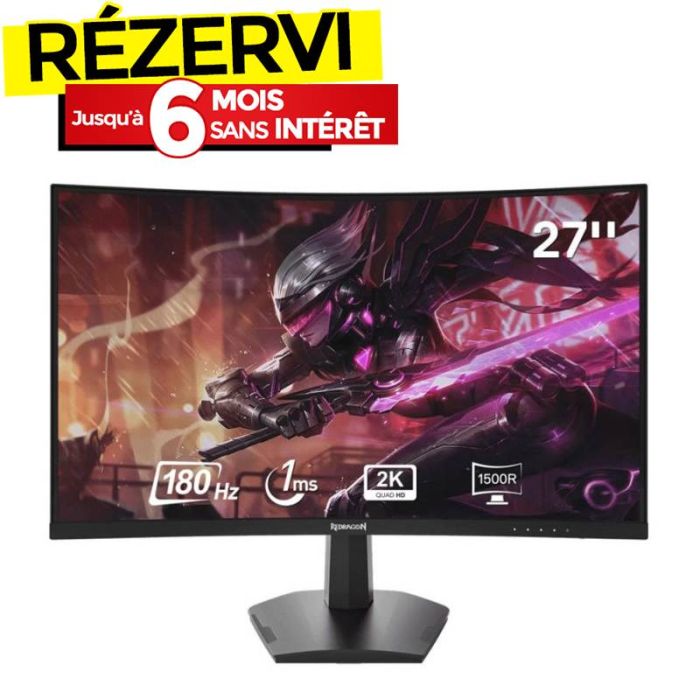 Ecran Gaming REDRAGON Coral 27