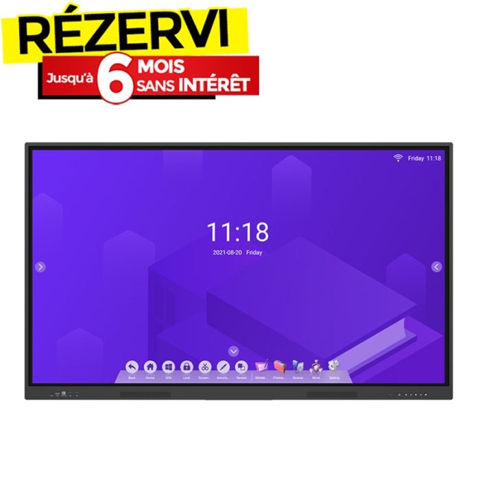 Ecran interactif HORION FLAT PANEL K6A 75″ 4K