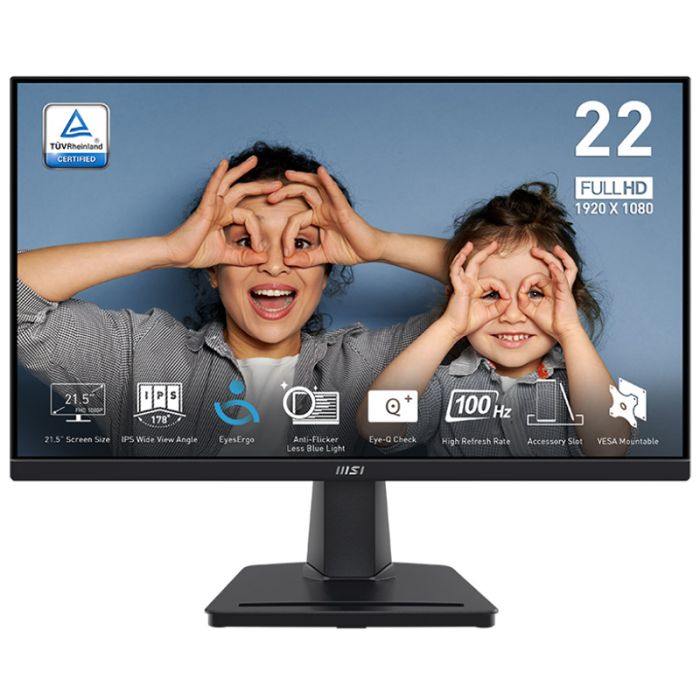 Ecran MSI PRO MP225 21.5'' FULL HD IPS 100 Hz