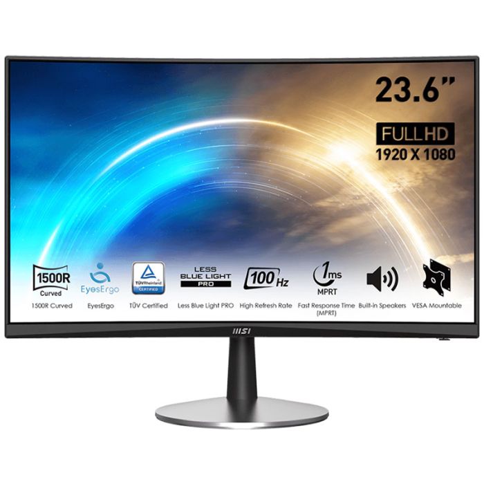 Ecran MSI PRO MP2422C 23.6'' Full HD Incurvé 250 Hz