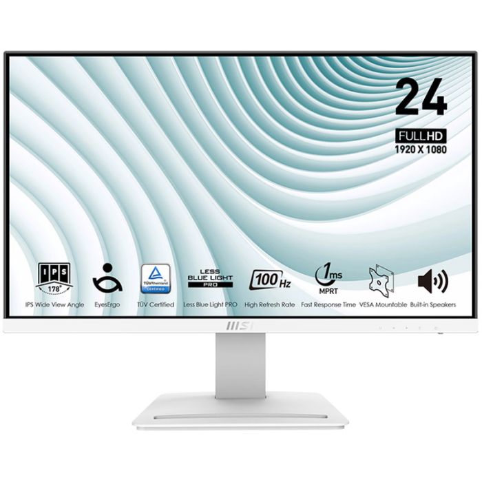 Ecran MSI PRO MP243XW 23.8'' Full HD IPS 100 Hz