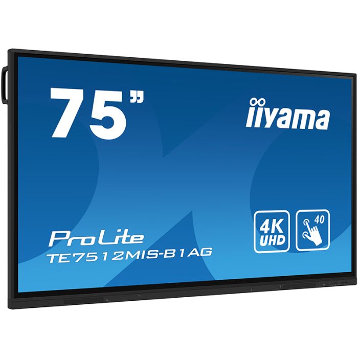 Ecran Tactile IIYAMA ProLite TE7512MIS-B1AG 75'' 4K UHD IPS 60Hz