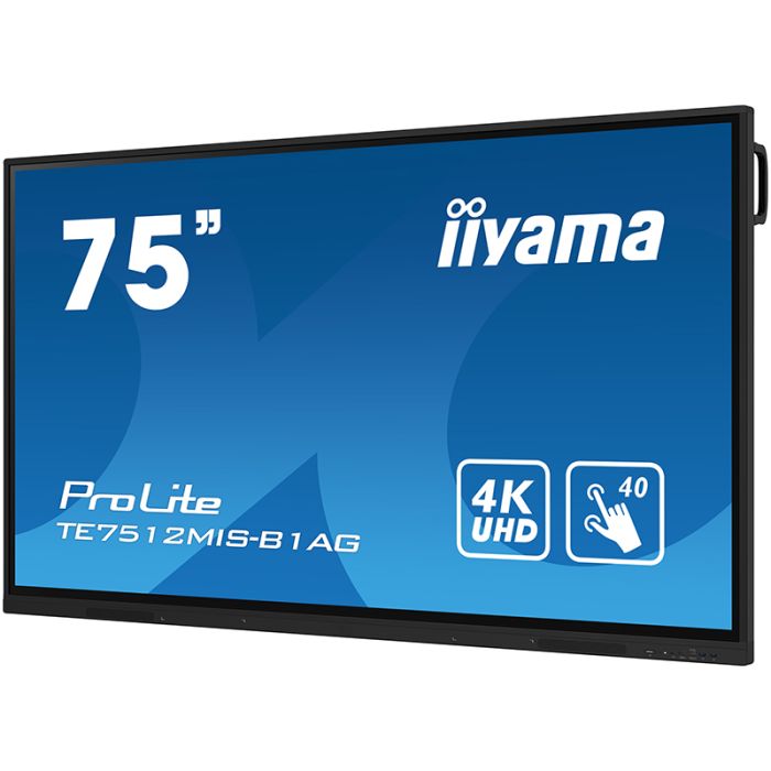 Ecran Tactile IIYAMA ProLite TE7512MIS-B1AG 75'' 4K UHD IPS 60Hz