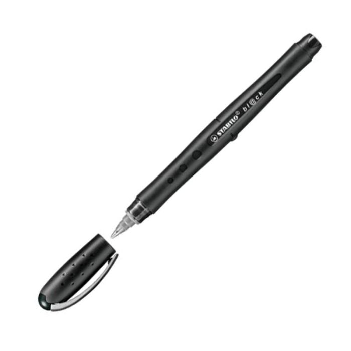 Stylo Roller STABILO bl@ck Fine 0.5 mm - Noir