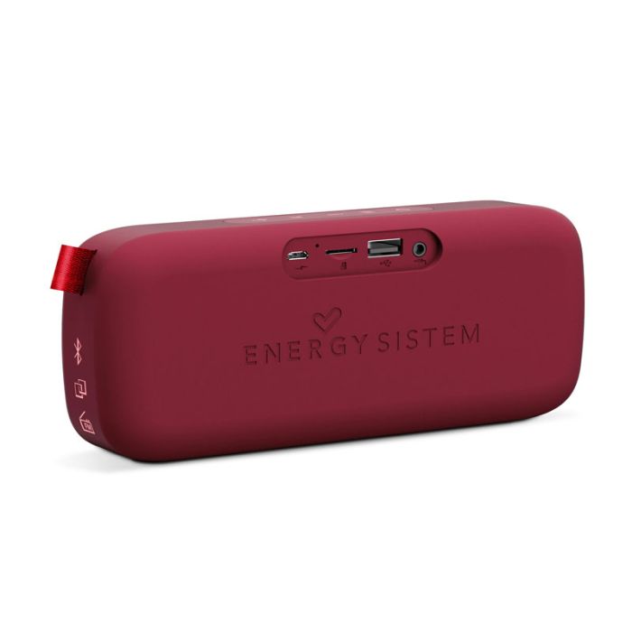 Enceinte Portable ENERGY SISTEM Fabric Box 3+ Trend Cherry - Rouge