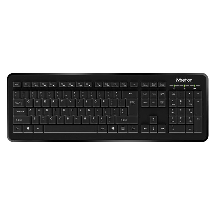 Ensemble Clavier Et Souris Sans Fil MEETION C4120 Combo C - Noir