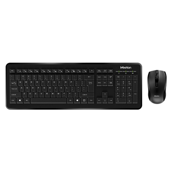 Ensemble Clavier Et Souris Sans Fil MEETION C4120 Combo C - Noir