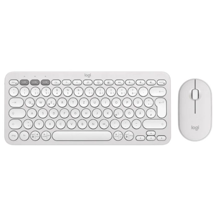 Combo Clavier Et Souris Sans Fil 2,4G - Clavier Rétro 110 Touches Couleur Violet, Souris Incluse | Ergonomique, Silencieux, Plug & Play