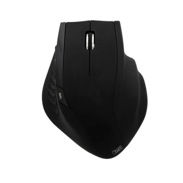 Ensemble Souris Sans Fil et Tapis TNB Ergonomique - Noir