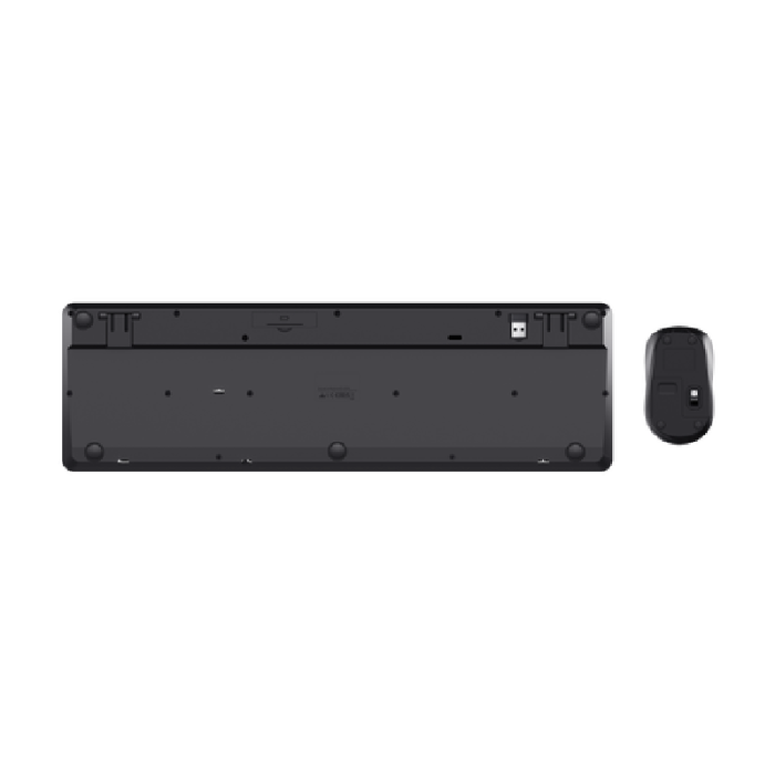 Ensemble Souris et Clavier Sans Fil TRUST Ody II AZERTY Français USB -Noir