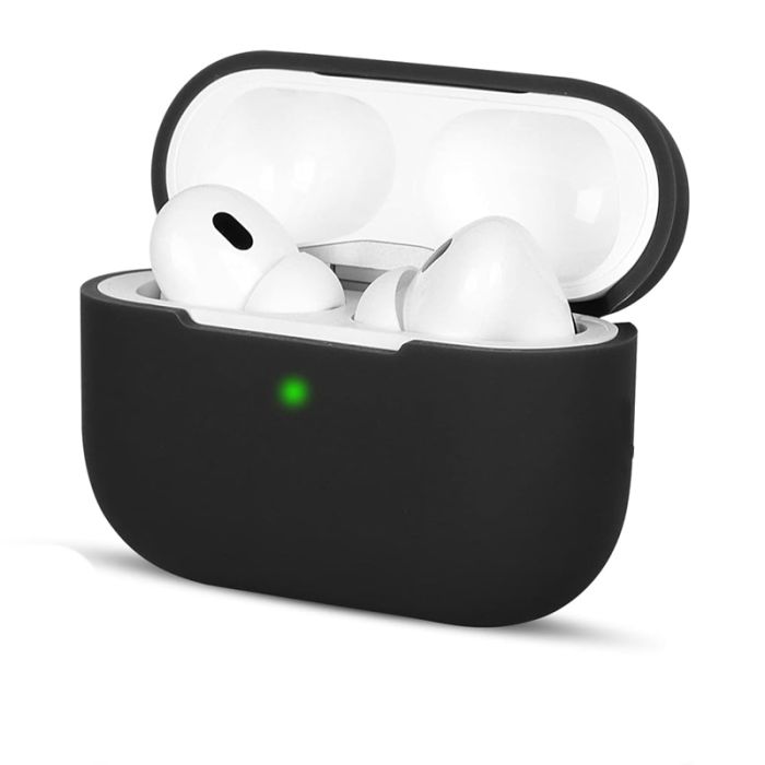 Étui De Protection En Silicone Pour Airpods Pro 2 - Noir