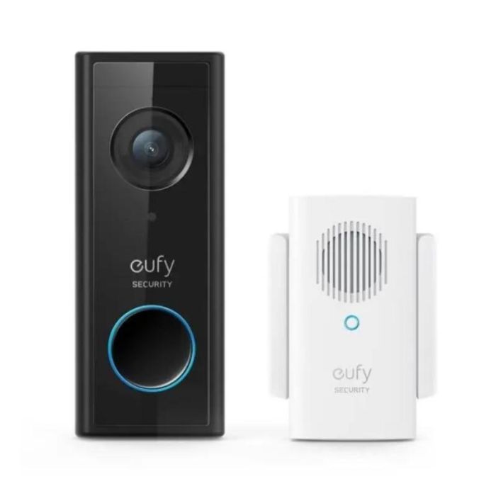 Eufy Battery Powered 2K Video Doorbell - Noir - E82203