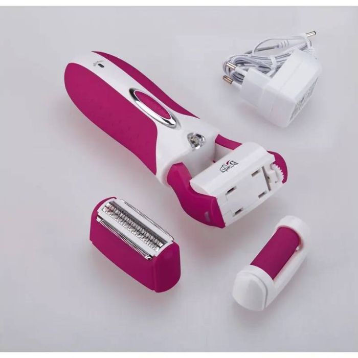 Exfoliant JATA DL87B Pour Peaux Rugueuses + Epilateur Rechargeable 
