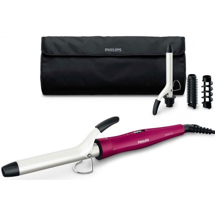 Fer À Boucler Multi-Styler 4EN1 PHILIPS HP8696-03 - Rose