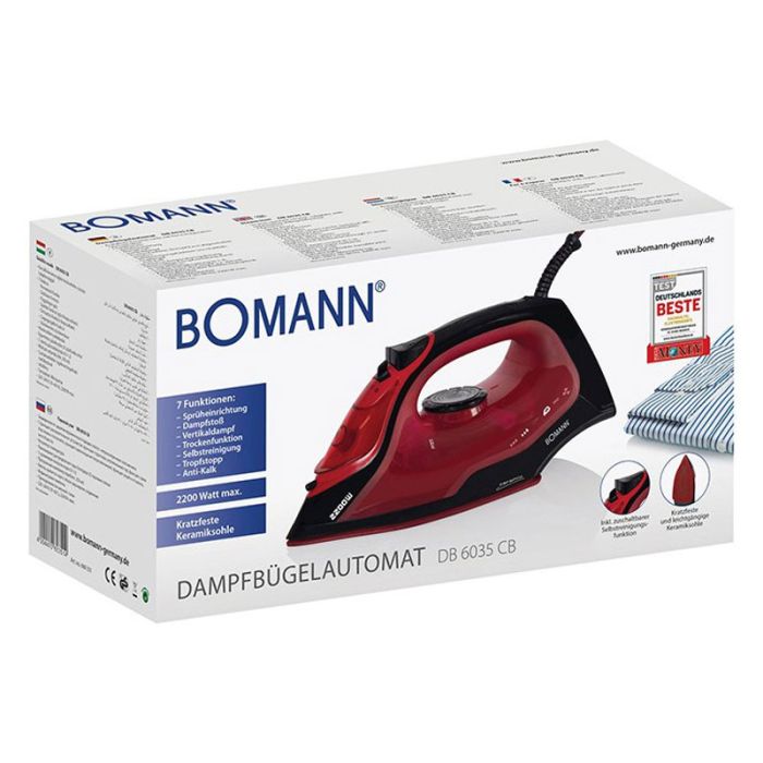 Fer a repasser BOMANN BD6035CB 2200W - Rouge