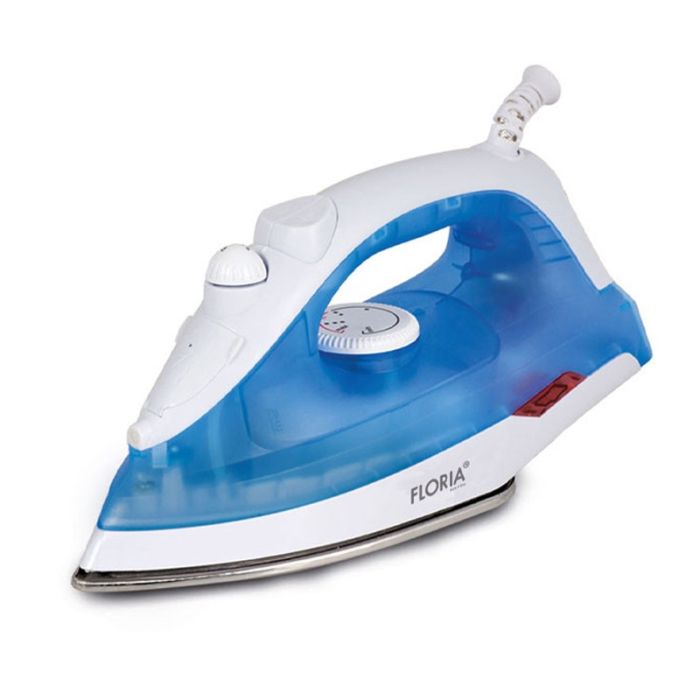 Fer à Repasser FLORIA ZLN2892 1600W - Bleu&Blanc