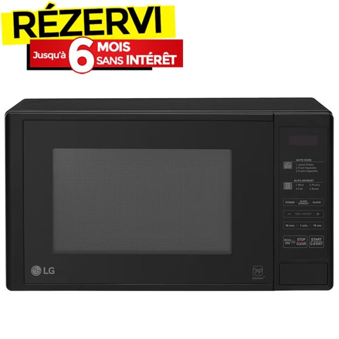 Four à Micro-Onde Digital LG MS2042DB 20 Litres - Noir