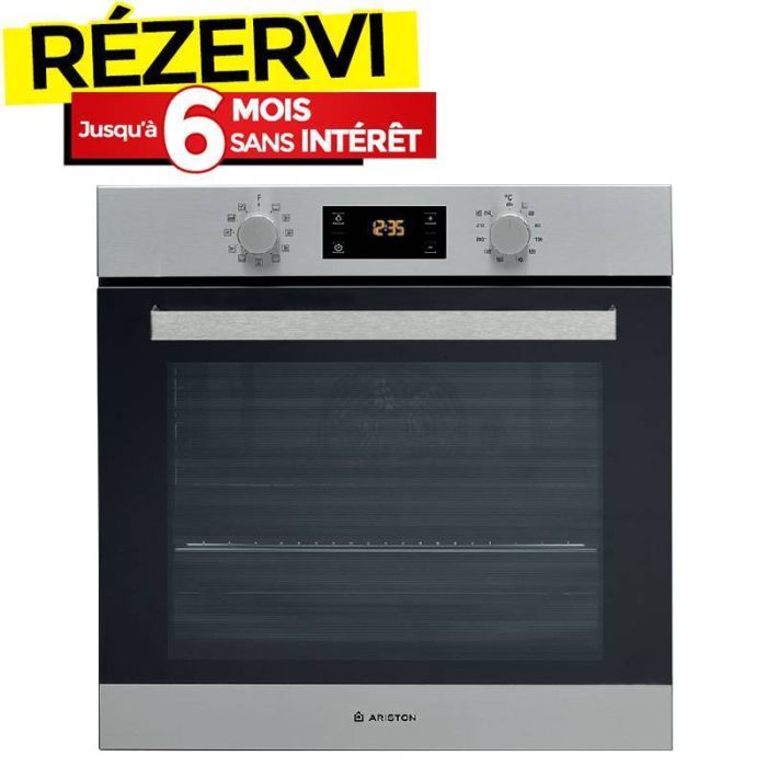 Four Électrique Encastrable Ventilé ARISTON FA3841HIXA 70L - Inox