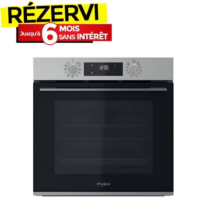 Four Électrique Encastrable WHIRLPOOL OMK58HR0X 71L - Inox