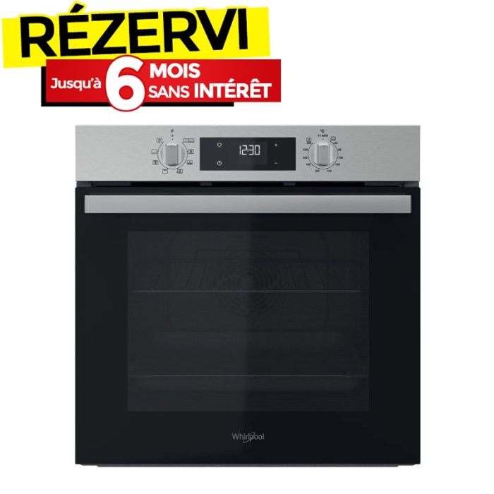 Four Électrique Encastrable WHIRLPOOL OMR55HR0X 71L - Inox